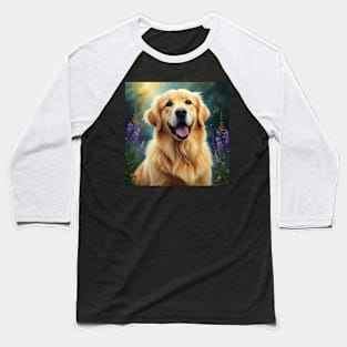 Radiant Retrievers: A Tribute to the Majestic Golden Spirit Baseball T-Shirt